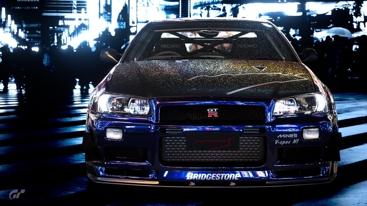 Mine's BNR34 GT-R N1』 Navy. #GT7 #GT7Livery #GT7PureScapes