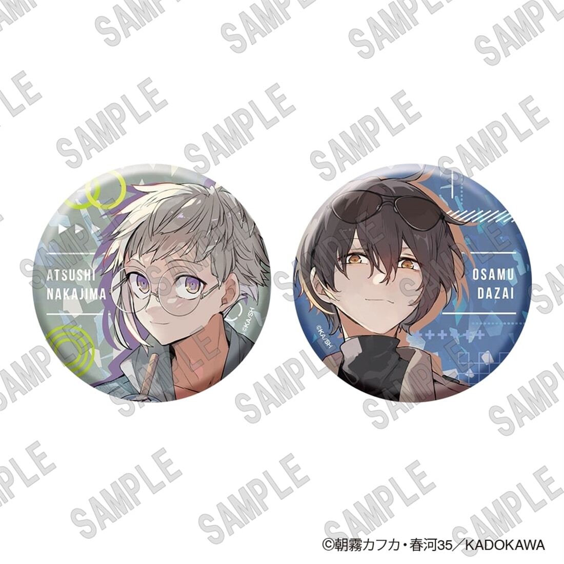 【文スト】ホログラム缶バッジセット(C104)×5セット【コミックマーケット】 文スト】ホログラム缶バッジセット(C104)×5セット【コミックマーケット