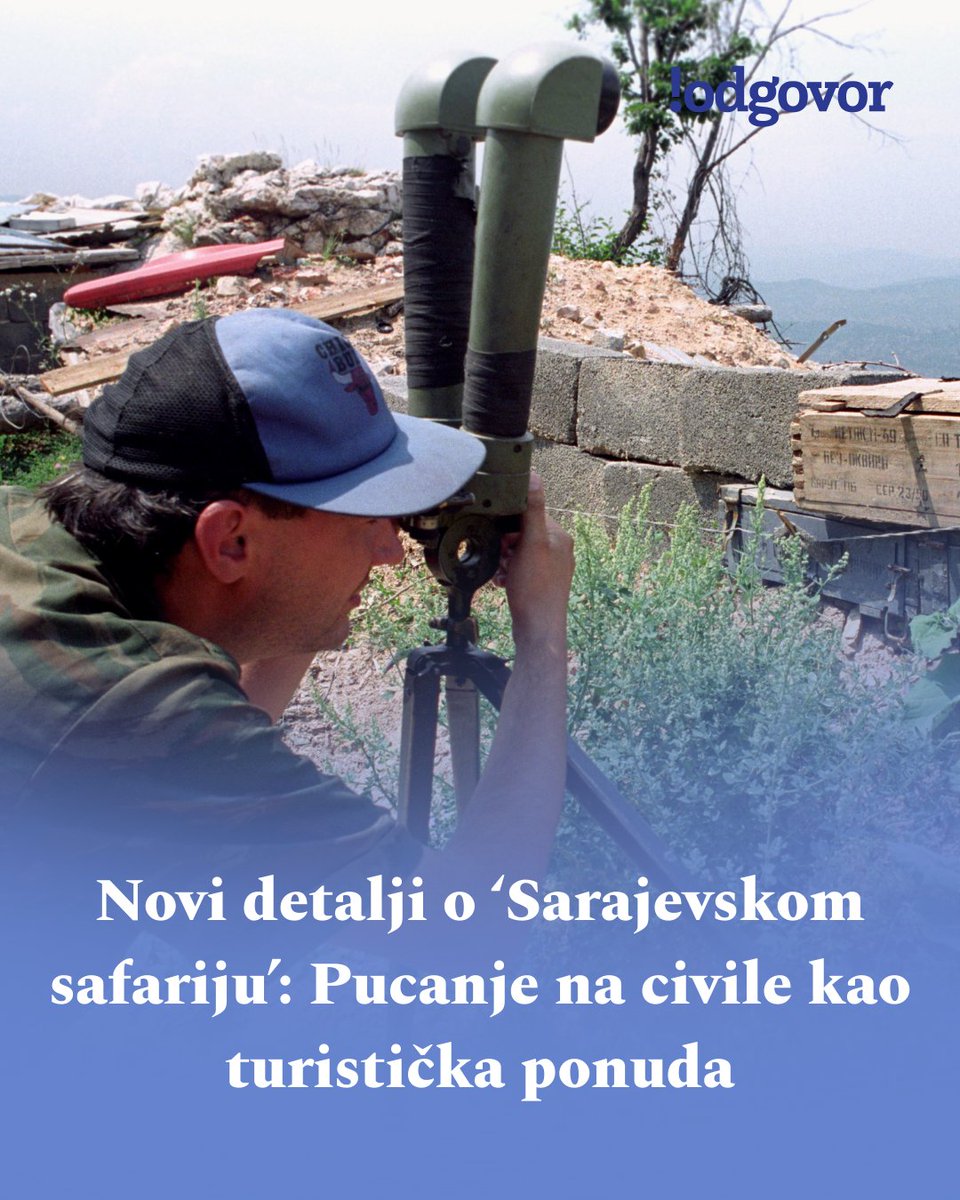 Opisana je i ruta dolaska ovih "snajper turista" polazili bi avionom iz Italije, potom putovali u Mađarsku, pa kopnom prema Beogradu, a odatle na Pale.

VIŠE na odgovor.ba/article/6474