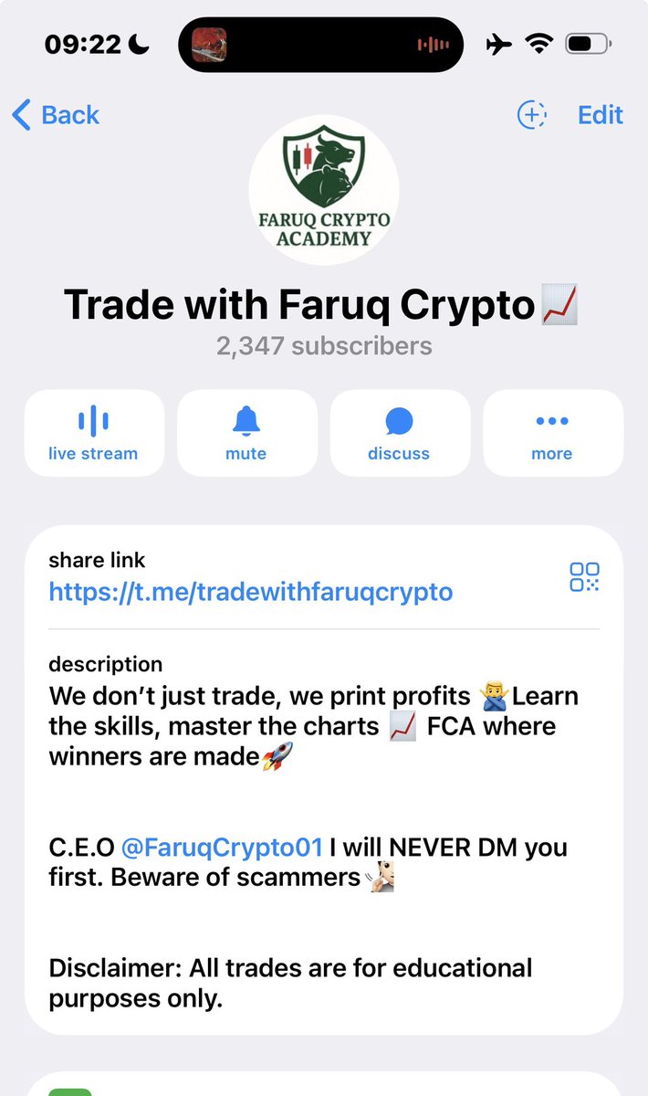 _fca001's tweet image. Guys, this is my official Telegram channel 📲📈. Join now and share with your friends &amp;amp; family — let’s make money together 💸🚀

t.me/tradewithfaruq…