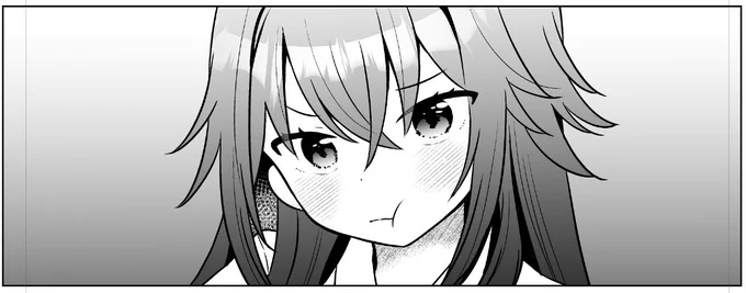 【更新予告】不機嫌手毬。今週はPと手毬の漫画です。大きい等身の手毬ちゃん漫画もよろしくお願いします🙇‍♂️今日の20時頃に更新予定です 