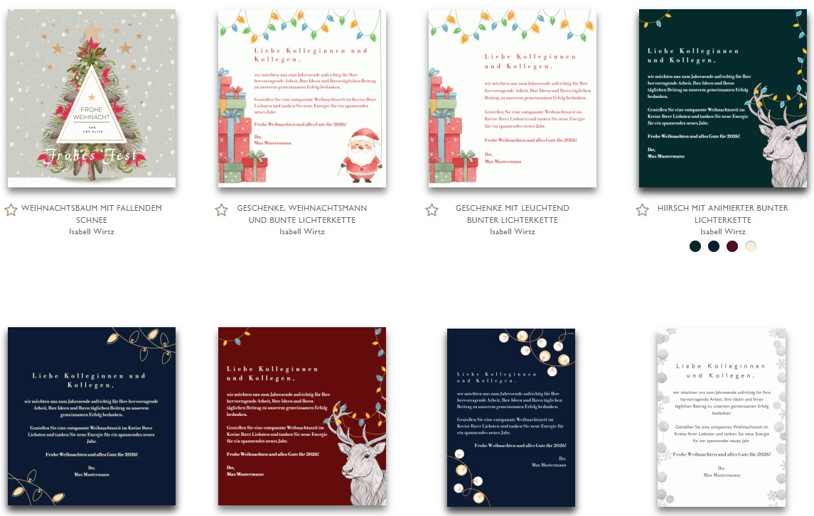EventKingdom's tweet photo. Neue Animierte Weihnachtskarten 2025 - https://t.co/vy1sGU5A6K https://t.co/DNHxjqJ6MQ