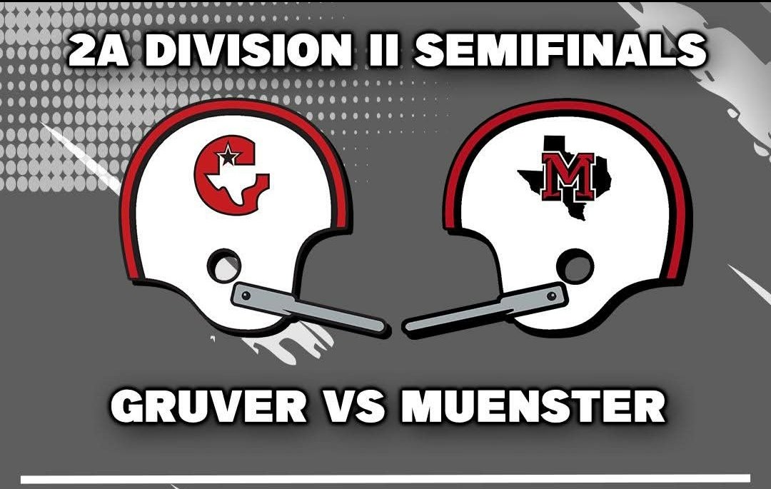 CBSHQ's tweet image. Gruver vs Muenster
📆🕑Thursday, 6 p.m.
🏟️Happy State Bank Stadium, Canyon
🎟️🎟️ 🏈 🌐💻: 𝙃𝙚𝙧𝙚 𝙞𝙨 𝙩𝙝𝙚 𝙡𝙞𝙣𝙠 𝙩𝙤 𝙬𝙖𝙩𝙘𝙝 :: live.anti-kood4k.net/hs-football.ph…

This game is a part of the "2025 UIL Texas Football State Championships - 2025 Football Conference 2A DII