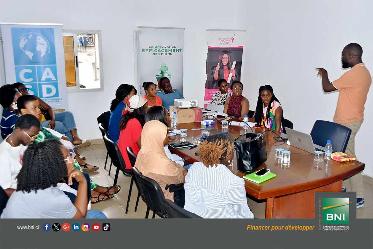 casdci's tweet photo. Women's Progress Program - WPP 2025 avec la @BNI_CI  

Session de formation sur la connaissance de soi (tempéraments, caractères …) animée par M. Jean Pascal ZABSONRE, Expert Consultant, Samedi 27 Septembre 2025

@onufemmesCIV 
@UnescoAbidjan
@pnudcotedivoire 
#ODD5 https://t.co/BMD3sa9wlS