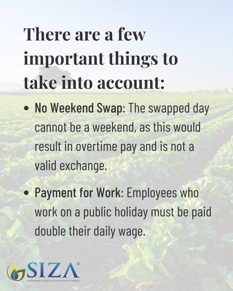 A public holiday exchange can be a practical solution during a busy production week, but it must be done fairly and in accordance with the law. For more info, you can refer to the SIZA Working Hours and Wages Guideline or view the SIZA animated video here:
youtube.com/watch?v=2uivYQ…