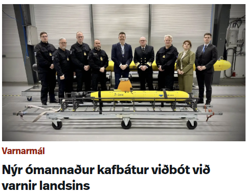 Dæmigerður íslenskur aumingjaskapur að eiga ekki einu sinni fyrir einum skitnum mönnuðum kafbáti.