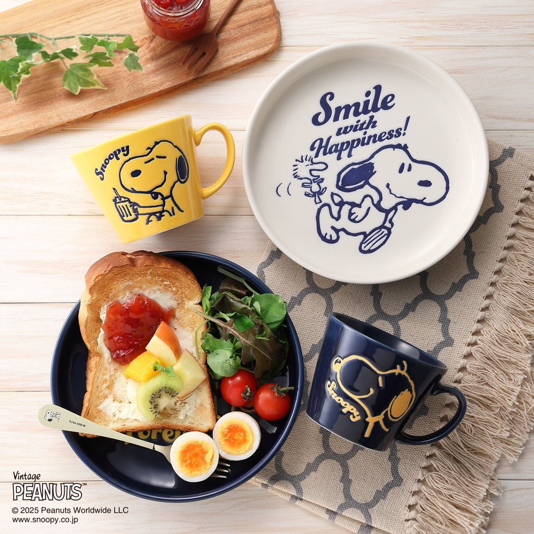 スヌーピーとウッドストックの楽しげな様子が魅力のごちそうシリーズ新