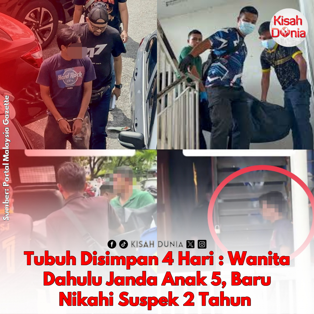 Isteri, 44, kerja di supermarket, suami, 28, menganggur. Suspek ada rekod jenayah lampau😭

Berita Penuh: kisahdunia.com/?p=551460

#4hari #penganggur #janda #2tahun #simpan #KisahDunia