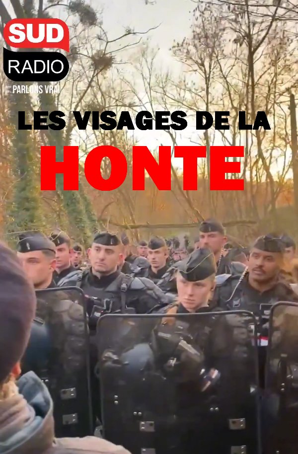 <a href="/ChenuFlorent/">Florent Chenu</a> Oui, HONTE sur ces larbins serviles et sans cœur ni réflexion, sans âme ni courage, sans lucidité ni bonté, sans empathie ni dignité qui servent des monstres satanistes et destructeurs ! HONTE sur eux !