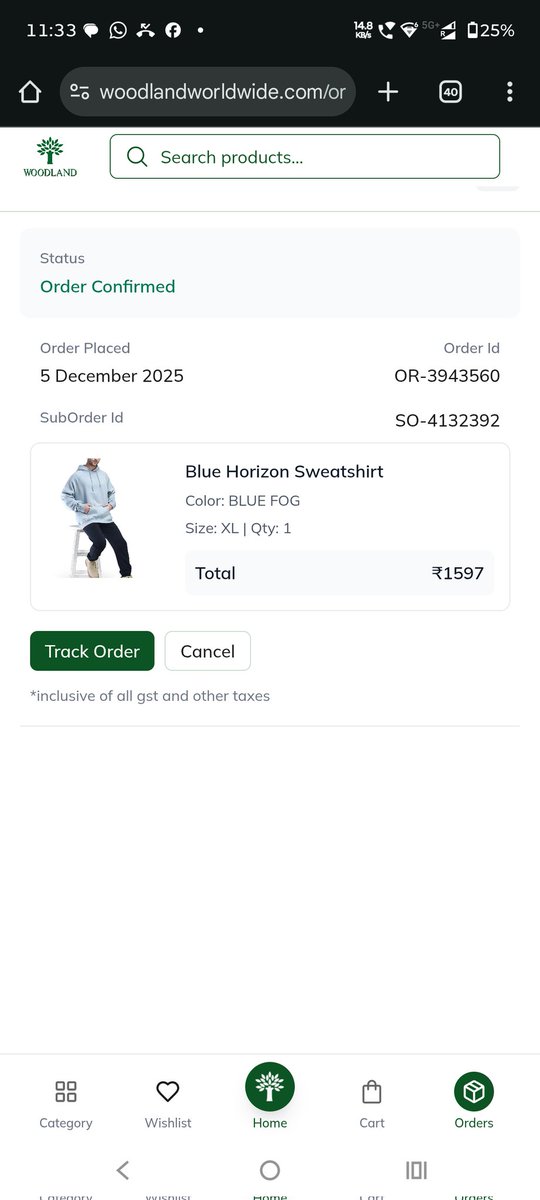 Ishan_social's tweet photo. @Woodland @consumerhelpli2 purchased one sweat Tshirt online from woodland. Trying to connect you from the last two days regarding the issue, not getting any response.
It's very surprising that all numbers and mail ID given for return are fake, no one is responding. https://t.co/BIWhtAwX9v