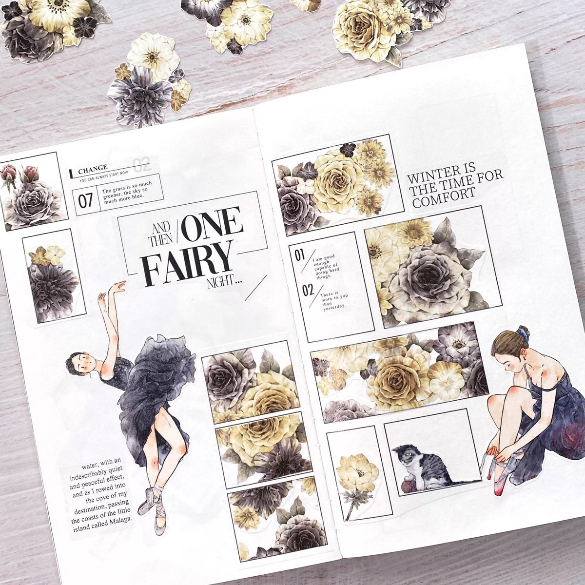 ♡海外マステ♡ Journal Pages  さん  ダイカット 3点 ♡海外マステ♡ Journal Pages さん ダイカット 3点