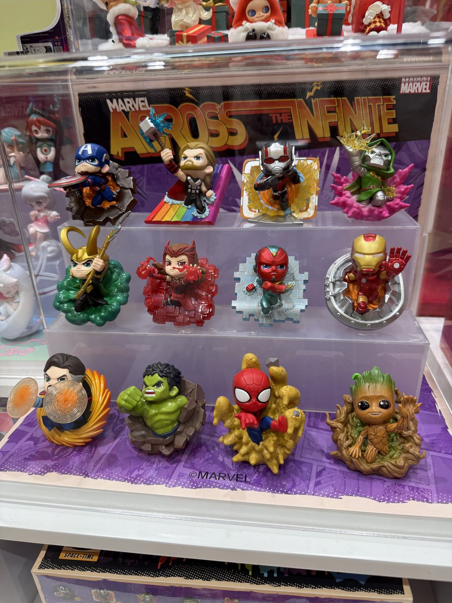 POPMARTのマーベル新商品🥹‼️ marvel across the infiniteシリーズ