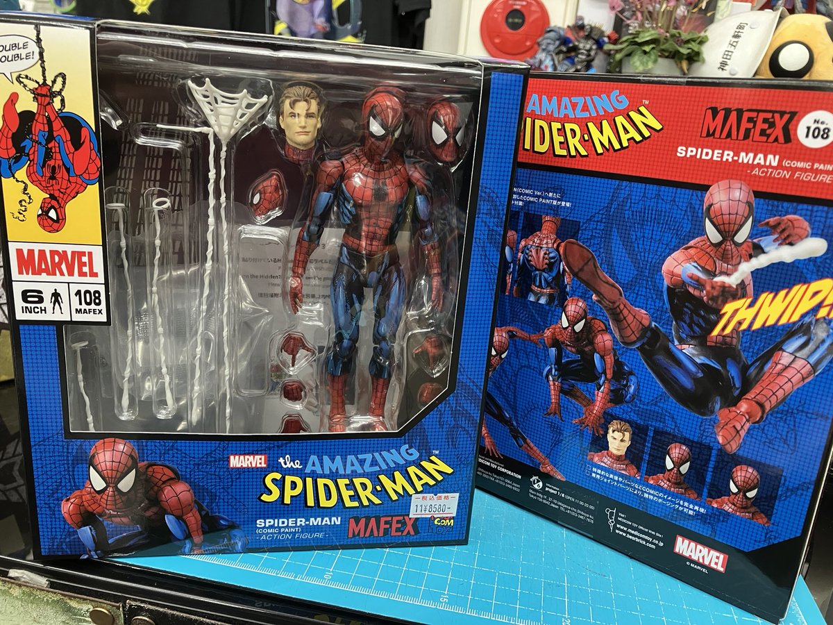MAFEX スパイダーマン (コミックバージョン)6インチ フィギュア初販版