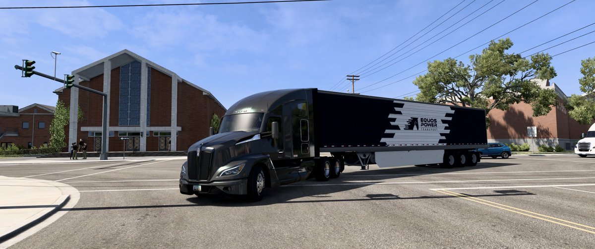 ats_ryoryo's tweet image. 牛乳運んで、もうすぐそこだったのに😢
ゲートに当たってなかったのにスライドと一緒にトラックが横になっちゃっ😂
イベント1配送が無しに

#ATS #AmericanTruckSimulator
#Kenworth