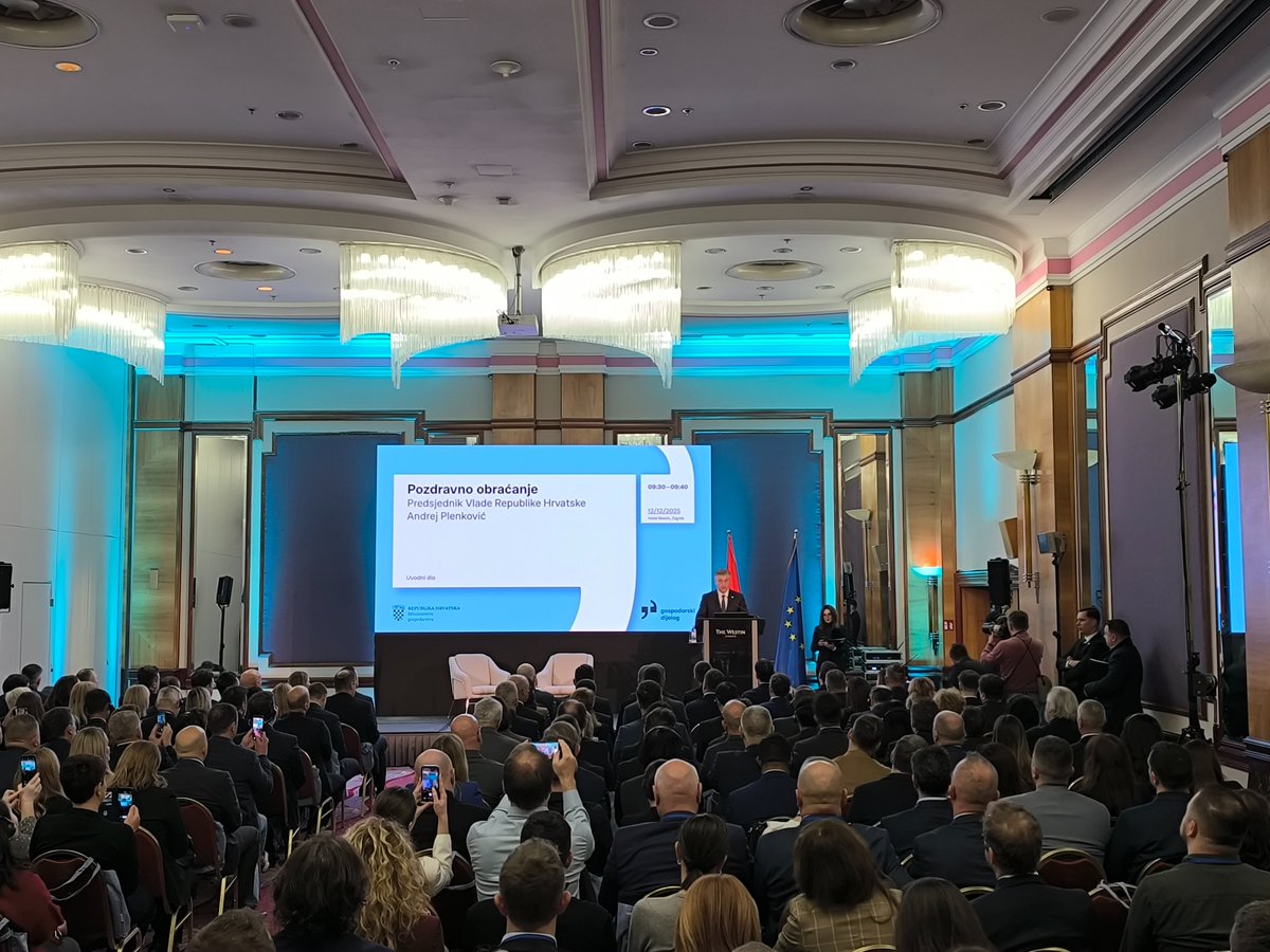 U Zagrebu se održava Konferencija "Gospodarski dijalog: investicije, inovacije, industrija"