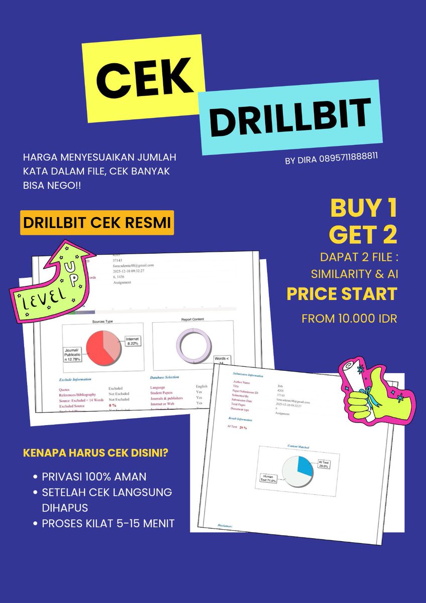 jerapmi's tweet image. Bayar 1 dapet 2 file yuk pake drillbit😍✨