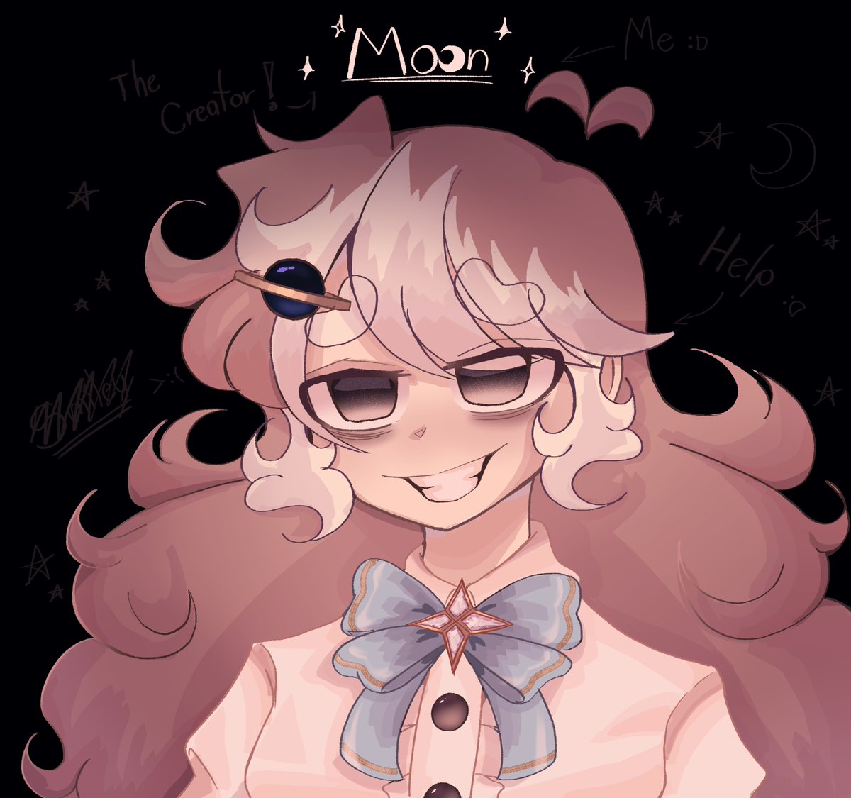 The creator!! :D

Moon....?

#art