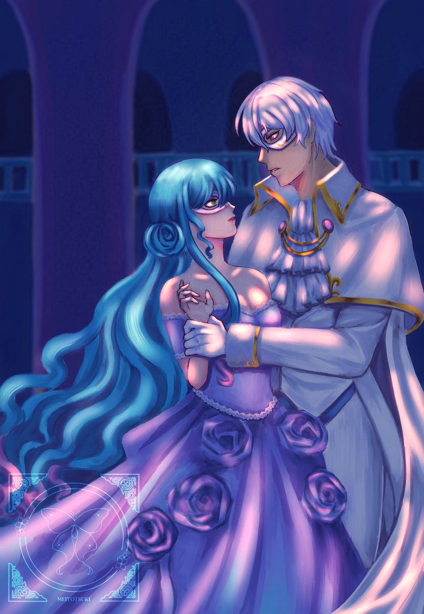 meiyotsuki's tweet photo. Masquerade ball

#07ghost #セブンゴースト #ocxcanon #07ghostayanami https://t.co/vrHmQEOfeF
