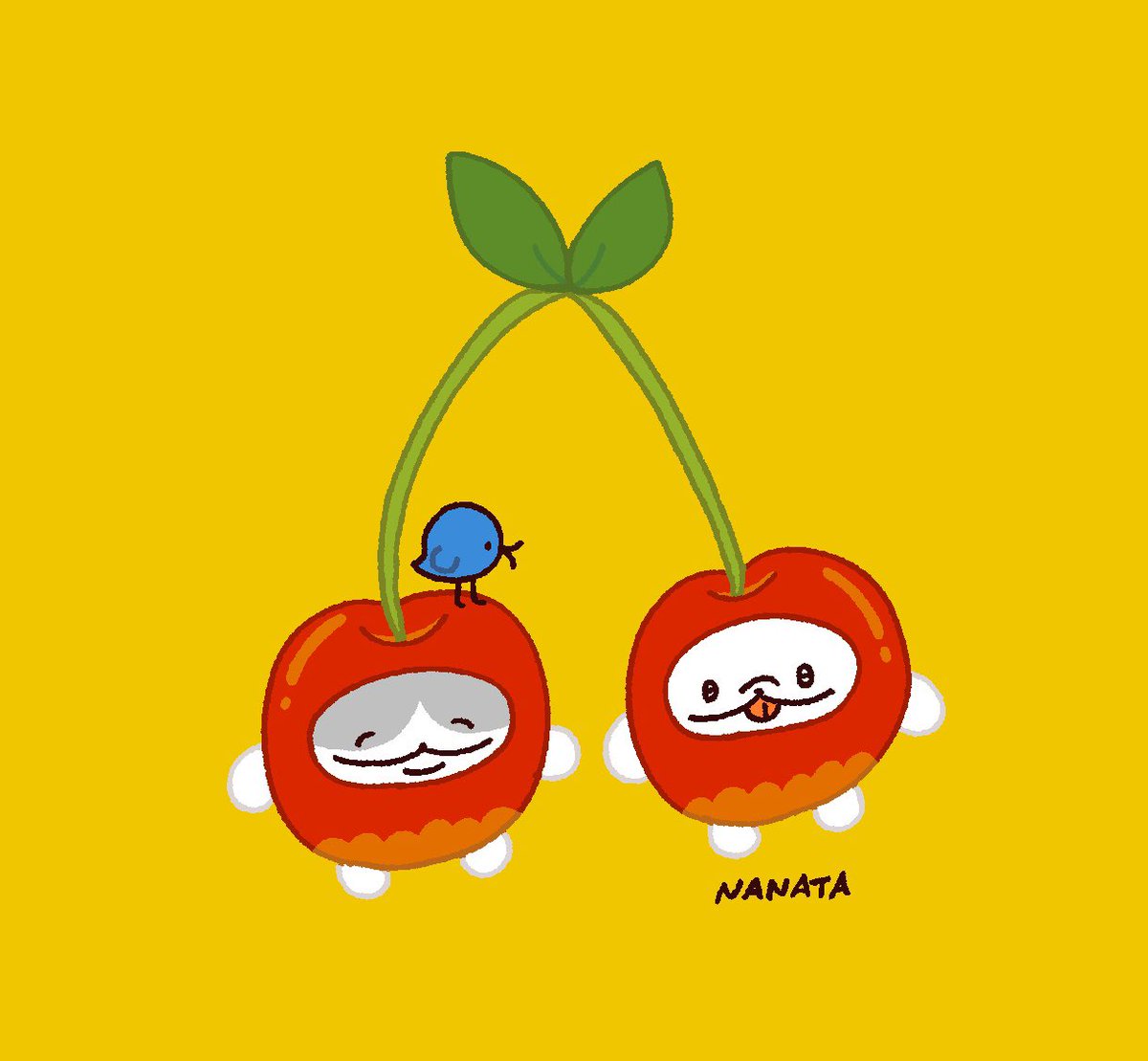 Post by 七田 一@LINEスタンプ販売中 on X: 🍒