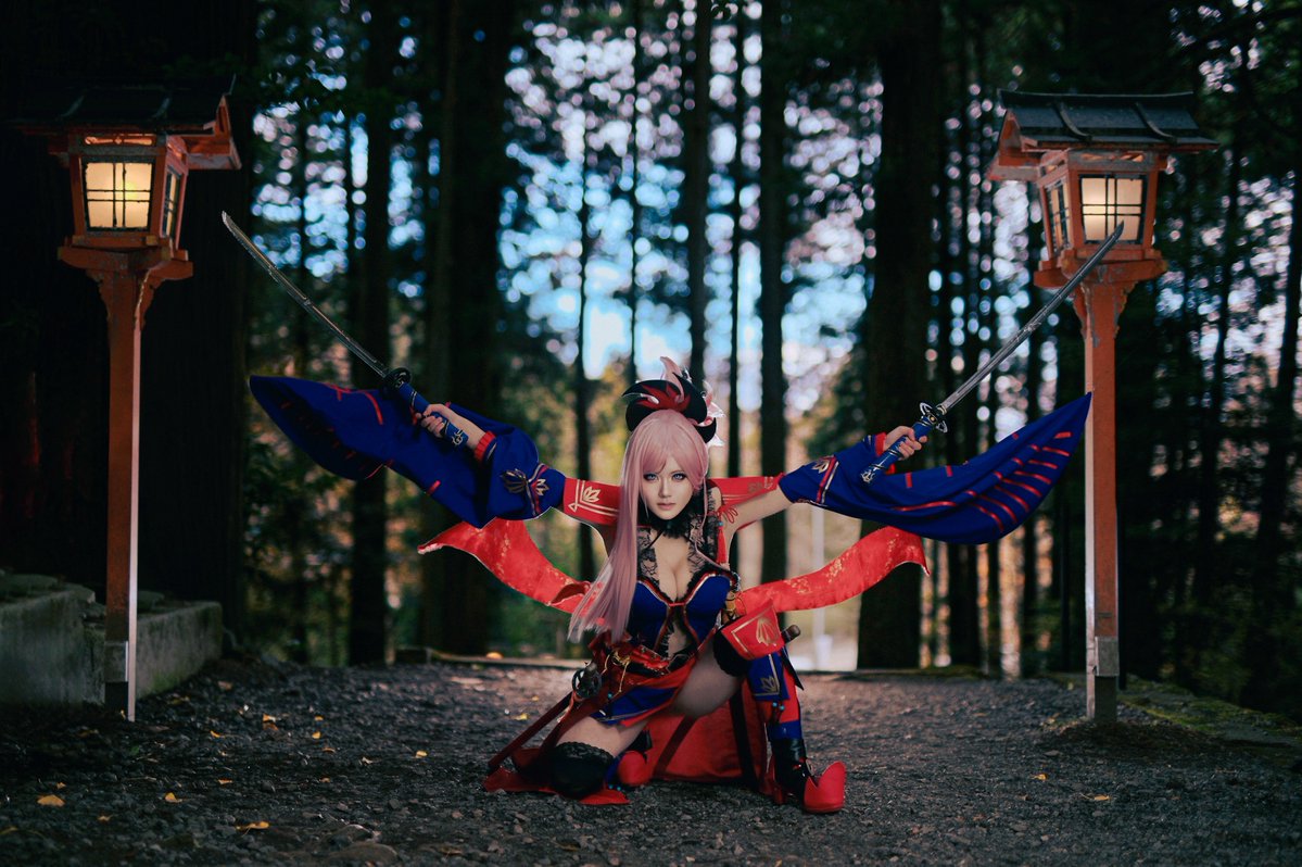 .

　　“　二天一流、奉る　”

───────────────
Cosplay｜Fate/Grand Order
新免武蔵守藤原玄信（宮本武蔵）
photo <a href="/mi_ko9/">みーこ</a> thx <a href="/cosnavi1/">コスナビ</a>
