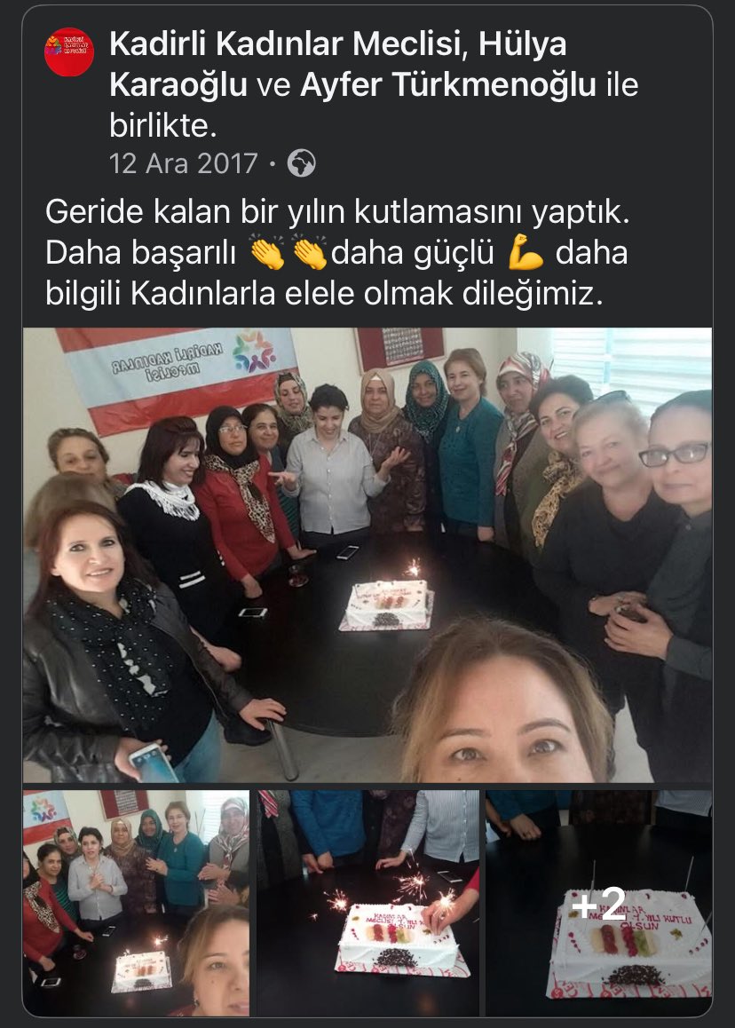 Kadirli Kadınlar Meclisi 9 yaşında. Yeni umutlar yeni başlangıçlarla şimdiden yeni yılınız kutlu olsun. Kadınların daha mutlu ve huzurlu olması dileğiyle . 💐💐💐💐💐💐💐
