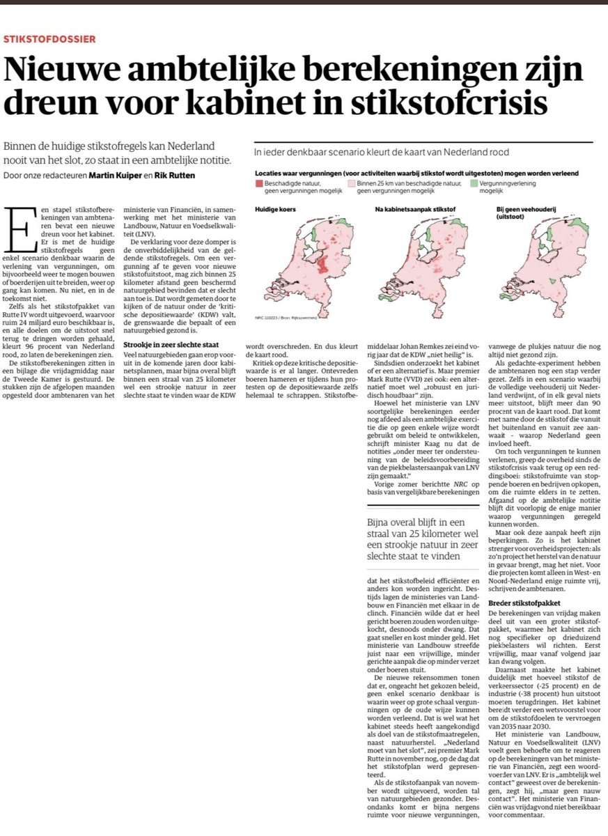 <a href="/WNLVandaag/">WNL Vandaag</a> Smeriger framing. Ze heeft niet gedaan wat jullie willen. Maar in plaats daarvan aangetoond dat de stikstof crisis een fabel is. Zelfs als alle boeren verdwijnen verandert er niets <a href="/BoerBurgerB/">BBB BoerBurgerBeweging 🍀🍀🍀</a> <a href="/ministerLVVN/">Jaimi van Essen</a>