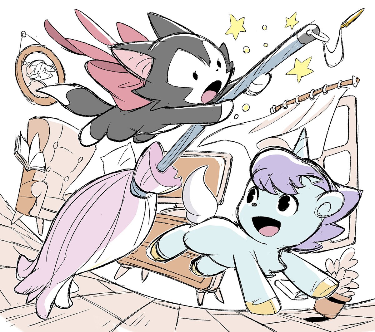 Post by グリヒル on X: 🦄🧹