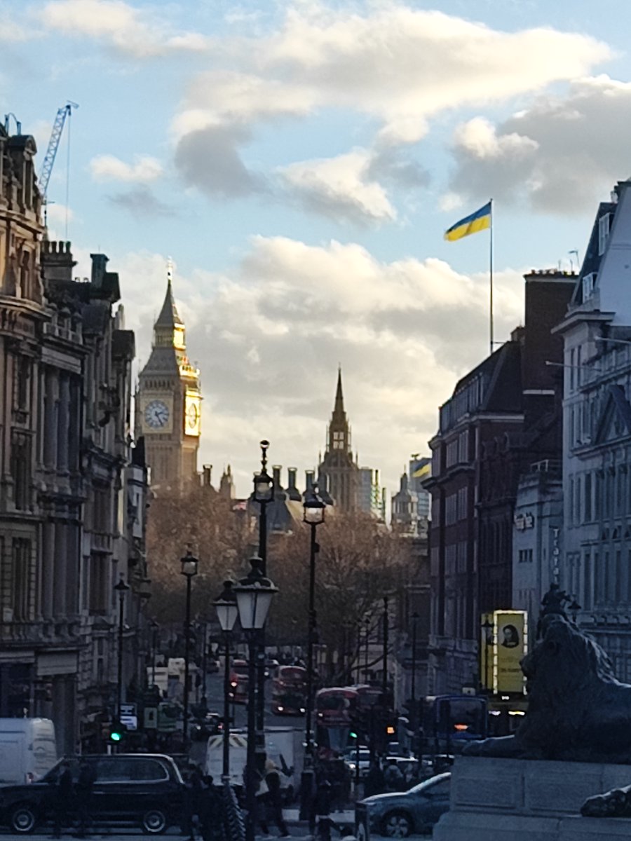 Every time in London I’m checking if Ukrainian flag is on top of #10. It is still there, same as the support of British people ❤️🙏🇺🇦🇬🇧