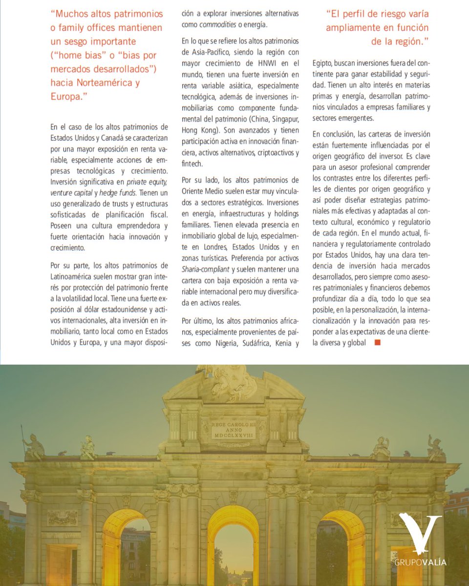 consultingvalia's tweet photo. Alberto Alonso Regalado, DG de GRUPO VALÍA, analiza en EAFInforma las claves del cliente de alto patrimonio en un entorno global: origen, internacionalización, regulación y riesgo.

@CNMV_MEDIOS
@EconomistasOrg https://t.co/jHLWwAMmJg