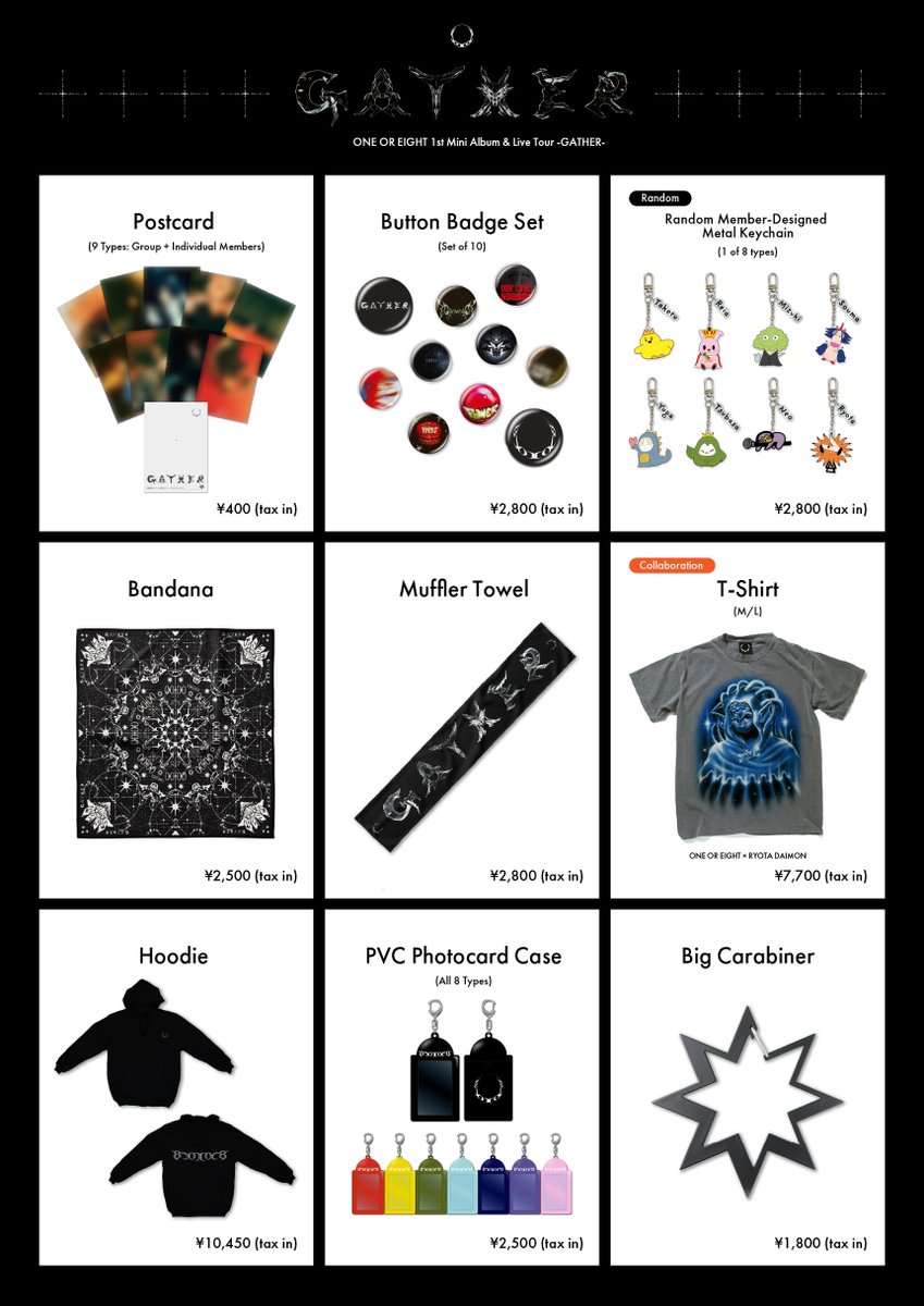 oneoreight__'s tweet photo. #ONEOREIGHT GATHER Limited Edition

ONE OR EIGHT × RYOTA DAIMON 
限定コラボTシャ���デザイン公開！
Special collaboration T-shirt is now revealed! ✨

🛒  特設サイト Special site
 https://t.co/70Gryoonse

#1OR8 ➕#GATHER➕ https://t.co/VzfazgSqoX