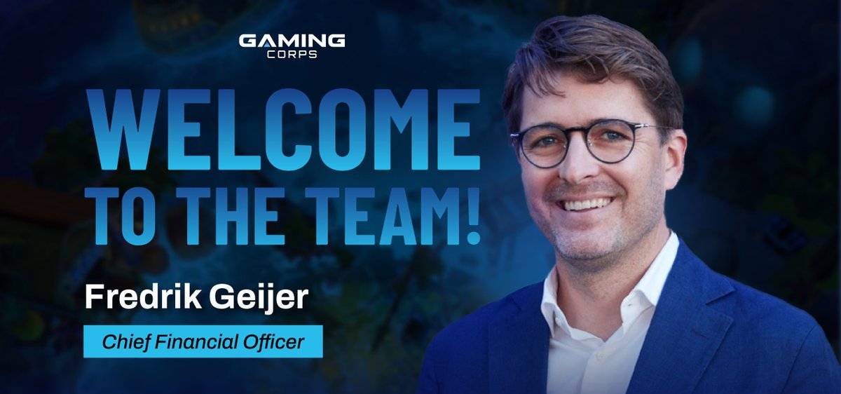 We’re excited to welcome Fredrik Geijer as our new CFO, joining us in Feb 26.

With decades of experience, Fredrik brings the knowledge and leadership to help power our next chapter of growth.

🔞 18+ | Please Gamble Responsibly | GambleAware.org

#GamingCorps
