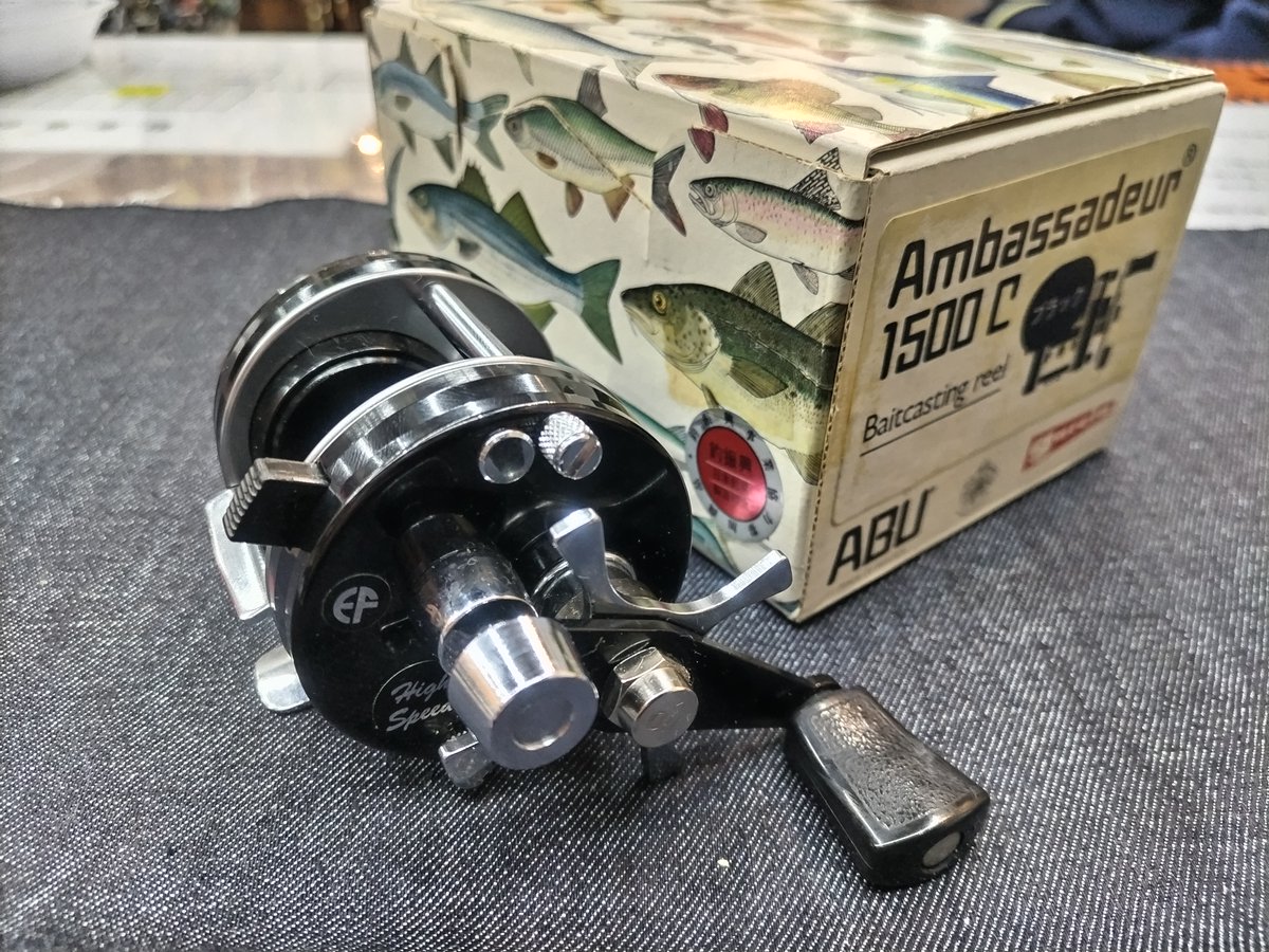 アブ　アンバサダー　1500c 入荷情報 アブガルシアのアンバサダー1500C F/N811200 エビス NIB