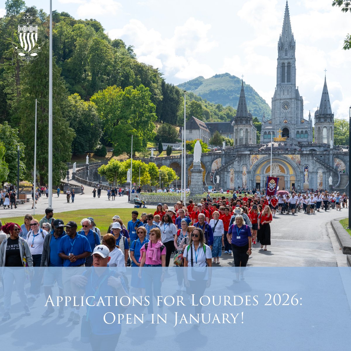 Diocese of Arundel & Brighton Lourdes Pilgrimage tweet media