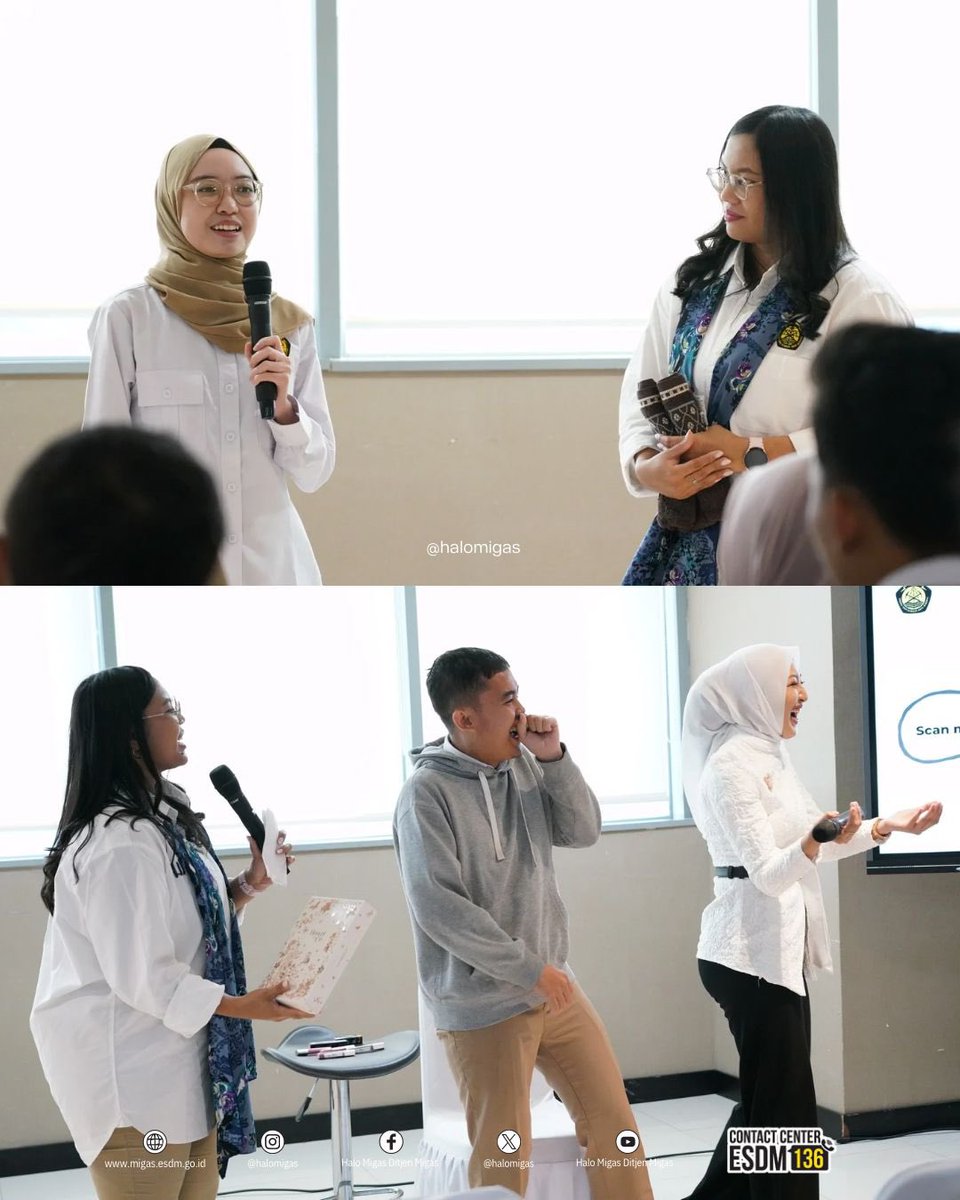 halomigas's tweet photo. Pelayanan publik yang baik tidak hanya soal cepat dan tepat, tapi juga bagaimana cara kita berkomunikasi dan menampilkan diri. Dalam hal ini, ASN Ditjen Migas dibekali cara berkomunikasi efektif, menyempurnakan penampilan, dan memperkuat karakter profesional.

#halomigas https://t.co/YnjYir0k7x