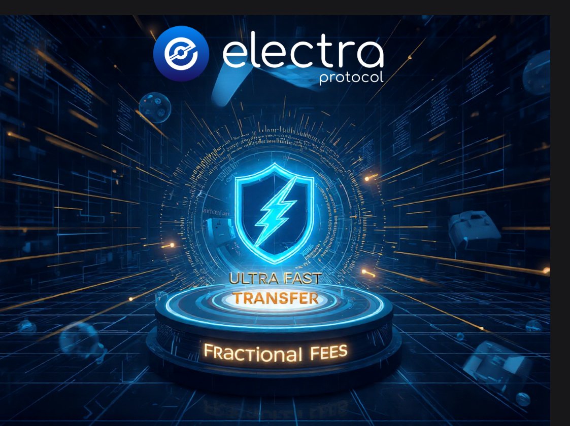 Money is time. Time is money.

So why waste both on expensive transfers?

Electra Protocol ( $XEP ):
Transaction fee: $0.00000004

A number so small… you might need a microscope. 🔍

*Calculation is based on today's XEP market price.

#DontLimitYourself #Blockchain #Fintech