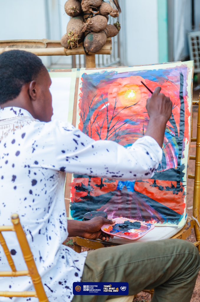 Here is Ikechukwu John's canvas, one of the standout entries produced live during the TFA Painting Competition.

Many thanks to HikersTrail for making this platform possible for emerging artists.

Winner announcement loading…

#TFAAt67
#TFAFestival2025
#ThingsFallApartFestival