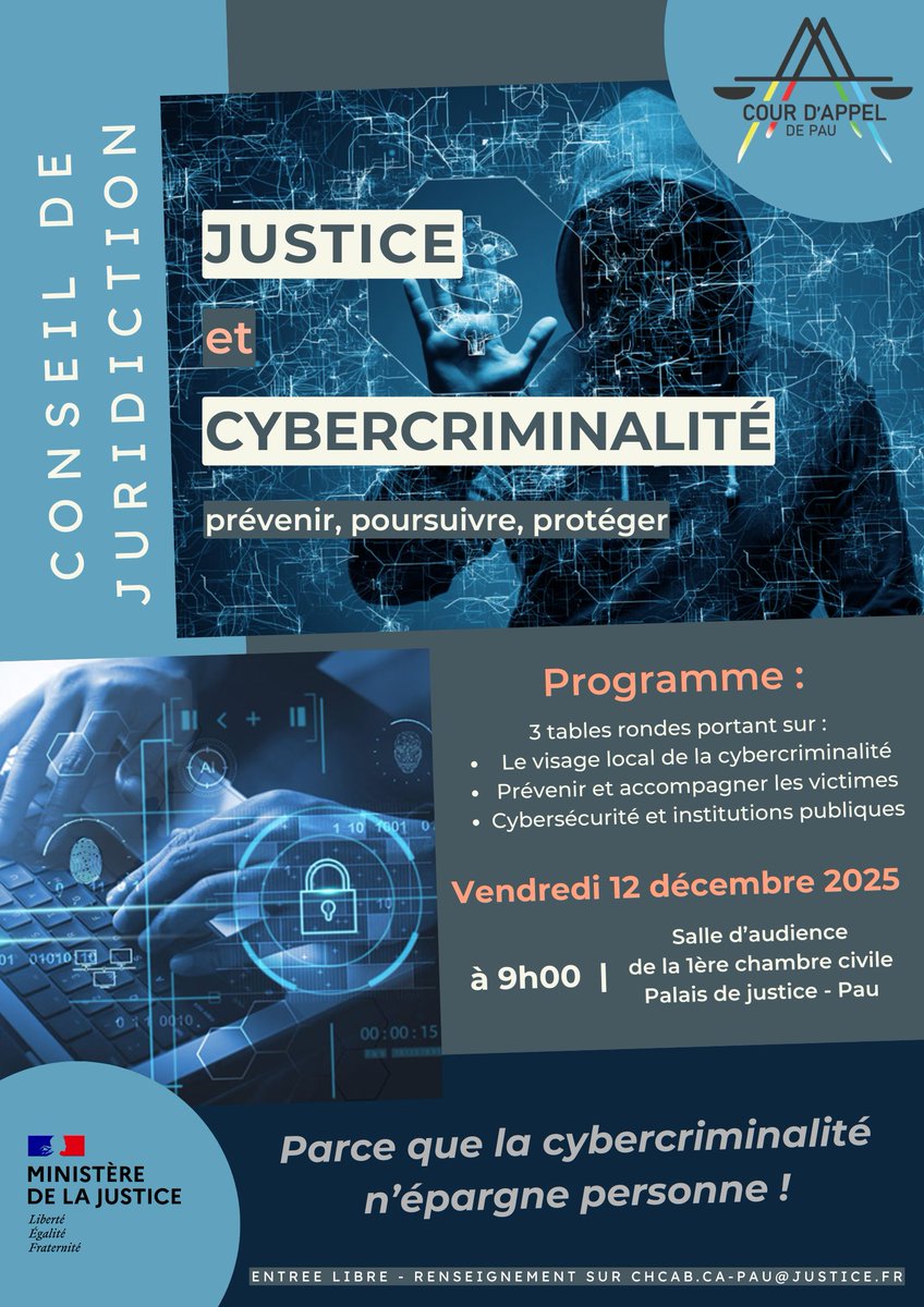 Premier President de la Cour d’appel de Pau tweet media