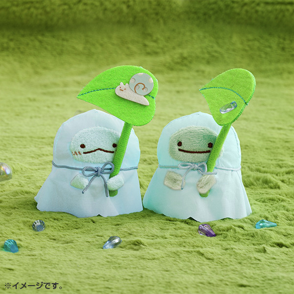 すみっコたちが雨の日をたのしんでいるみたいなぬいぐるみセット
