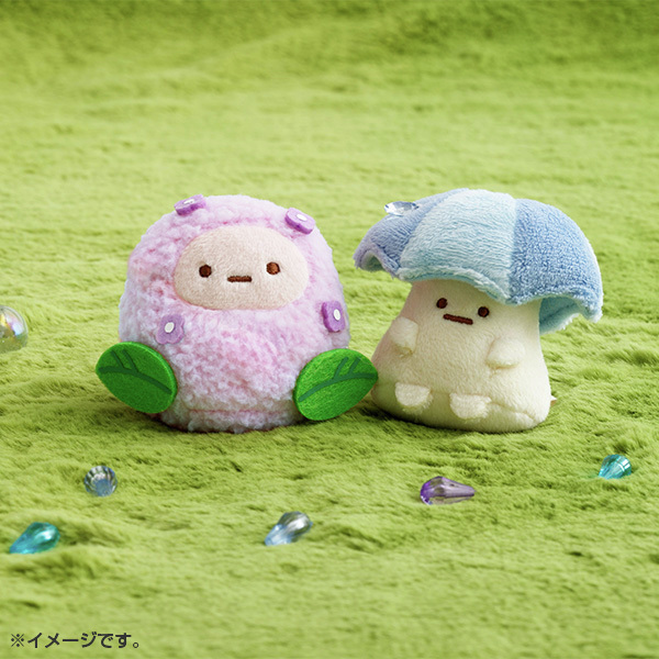 すみっコたちが雨の日をたのしんでいるみたいなぬいぐるみセット
