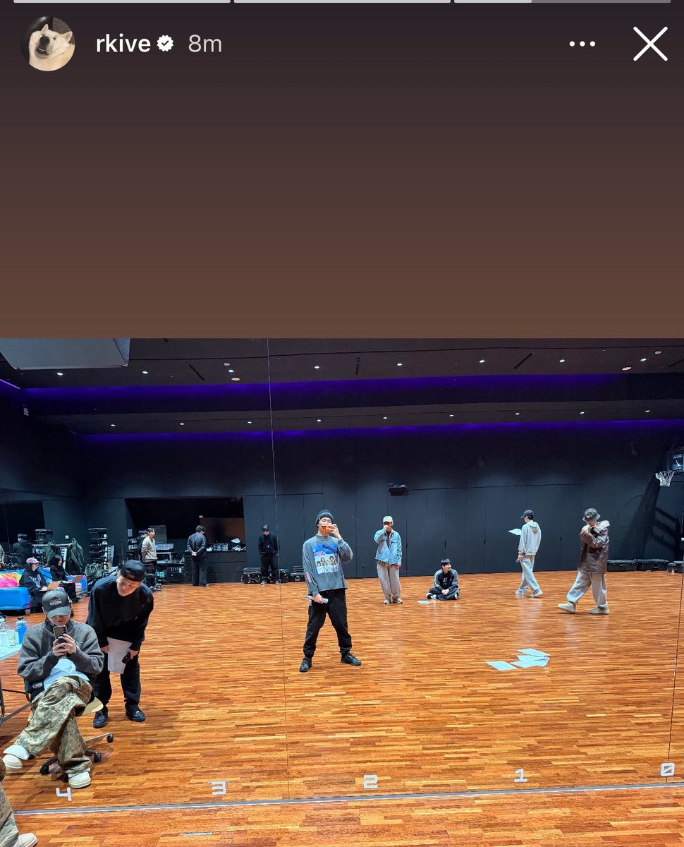 OT7 PRACTICE!!! Counting seven heads together in 2025!! What a blessing 💜💜💜💜💜💜💜