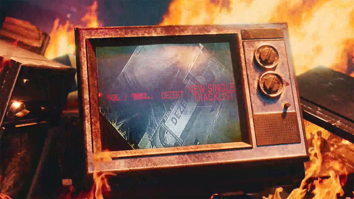 DEZERT - Major 1st 両A面 Single 「火花」／「無修正。」 Track List