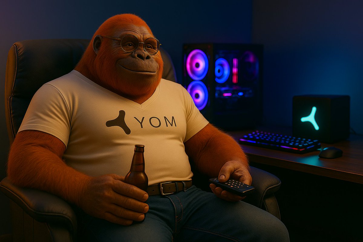 QCersy's tweet image. Idle GPUs waste potential.  
YOM fixes that:  
• add node licenses  
• maximize uptime  
• delegate to NaaS  

Transparent payouts in $YOM make rigs part of a decentralized compute backbone.  

@YOM_Official #NodeOperators #BuildOnYOM #CloudGaming #DePIN