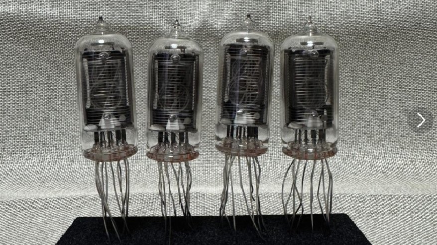 中古] ニキシー管 CD66A 4本、おそらく電卓出身だろうけどw 他にCD72