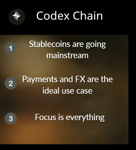 shinyari1983's tweet photo. @codexfx is the core transaction layer of the Codex ecosystem, settled on Ethereum — a stablecoin-native execution environment built to support protocol primitives⬇️
https://t.co/U23cRmT1Ii
#CodexChristmas! https://t.co/zAVvhSes8s