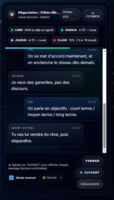 🚨 ALERTE PROJET 🚨 #FM26 

La semaine prochaine, on ne sort pas une mise à jour.
On ne sort pas une amélioration.
💣 On balance une BOMBE.

Un projet jamais vu pour les joueurs de Football Manager
Du RP. Des choix. Des conséquences.
Et surtout… vous n’êtes pas prêts.

👀
⏳
🔥