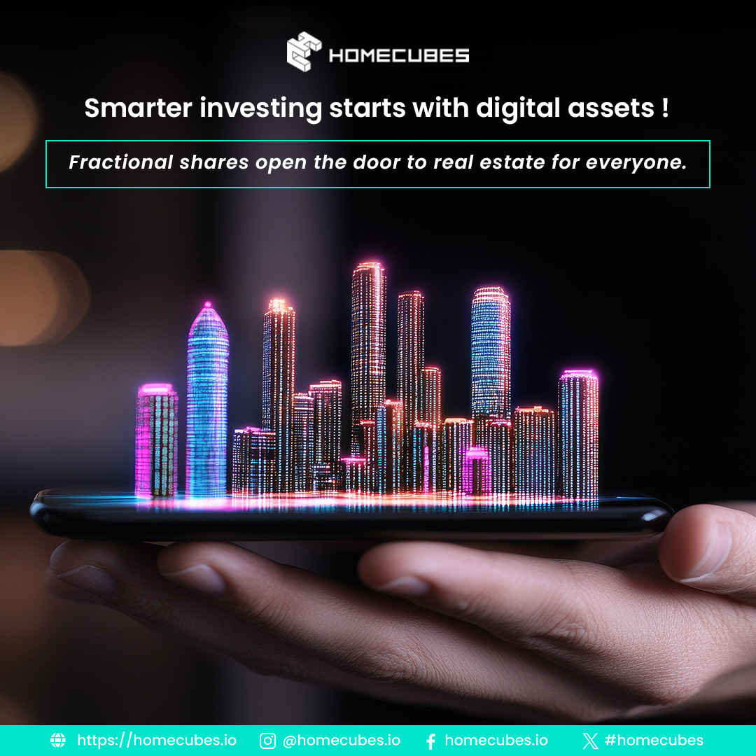 HomeCubes's tweet photo. Real Estate Reimagined Through Technology !

#rwa #fractionalrealestate #realestatetokenization #luxuryproperties #web3 #blockchain #dubai #homecubes https://t.co/OIOtUV42M7