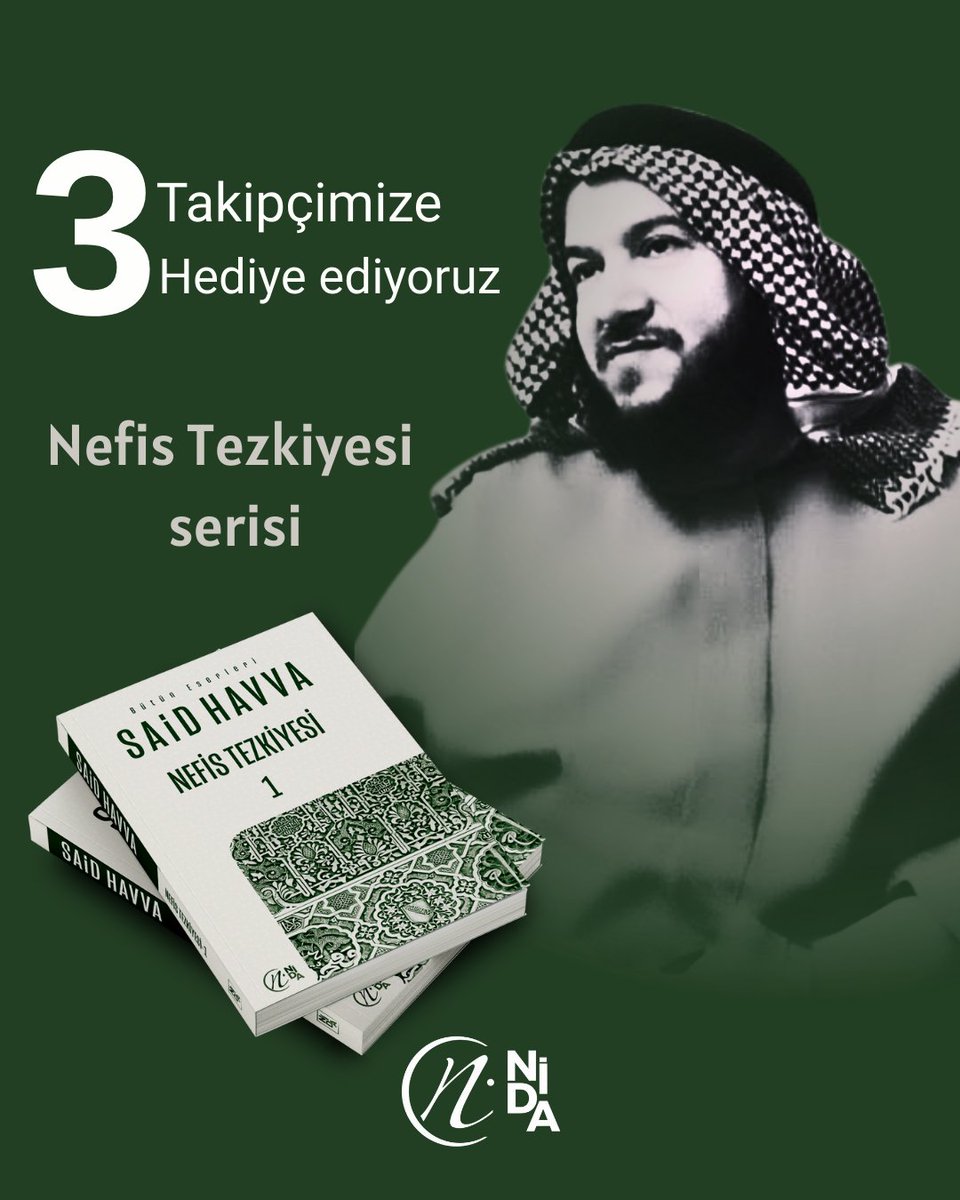 🎁 Nefis Tezkiyesi Çekilişi
3 kişiye hediye ediyoruz!
Katılmak için:
❤️ Gönderiyi beğen
🔁 takip et
👥 Arkadaşını etiketle

📅 Son gün: Haftaya Cumartesi
📣 Kazananlar aynı gün hikâyede açıklanacak.
İç dünyasını arındırmak isteyen herkese bol şans 🤲📚