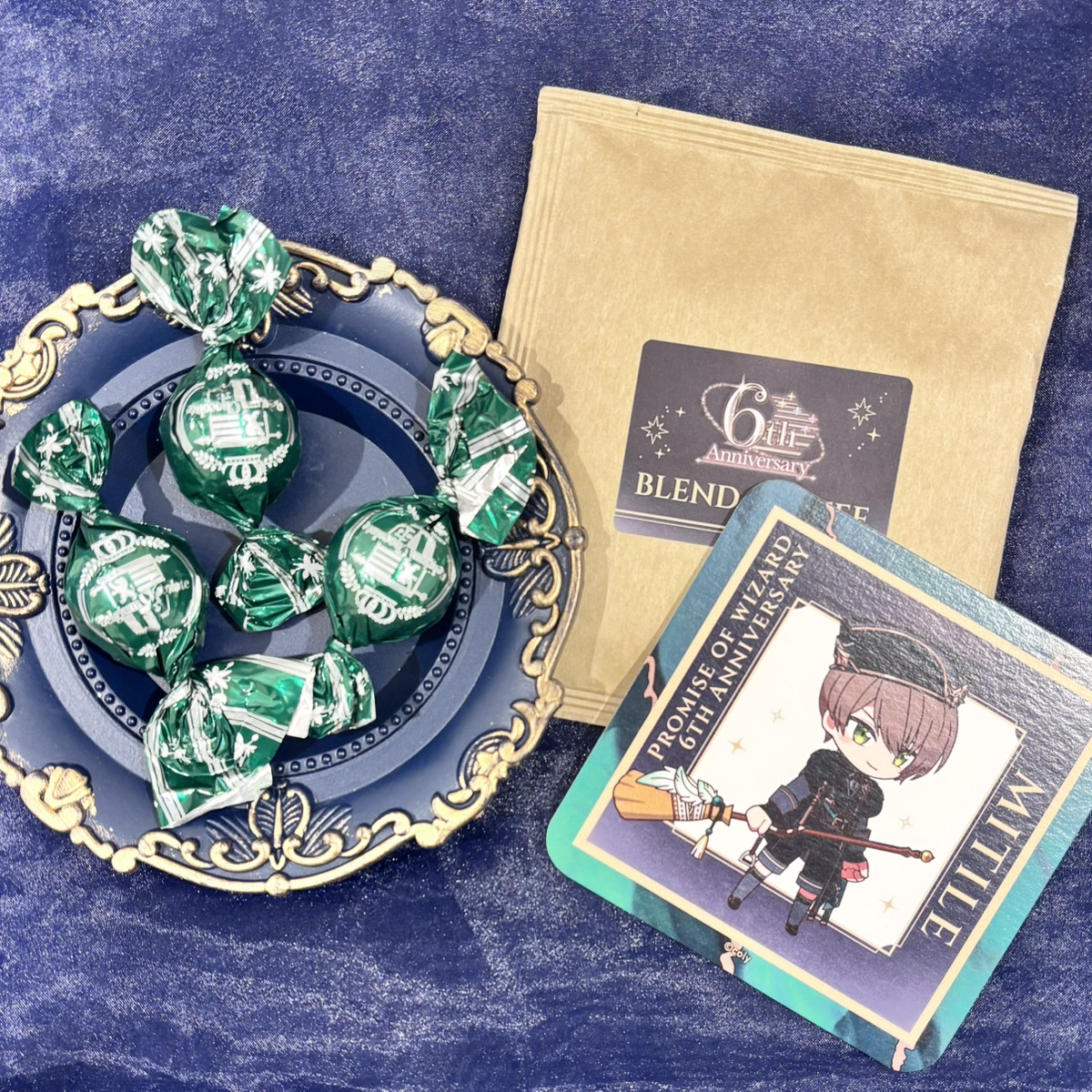 魔法使いの約束 まほやく 6周年 ボンボンショコラ&コーヒー ミスラ オーエン NEWITEM】 『魔法使いの約束 6th Anniversary Store』 ❃ボンボン