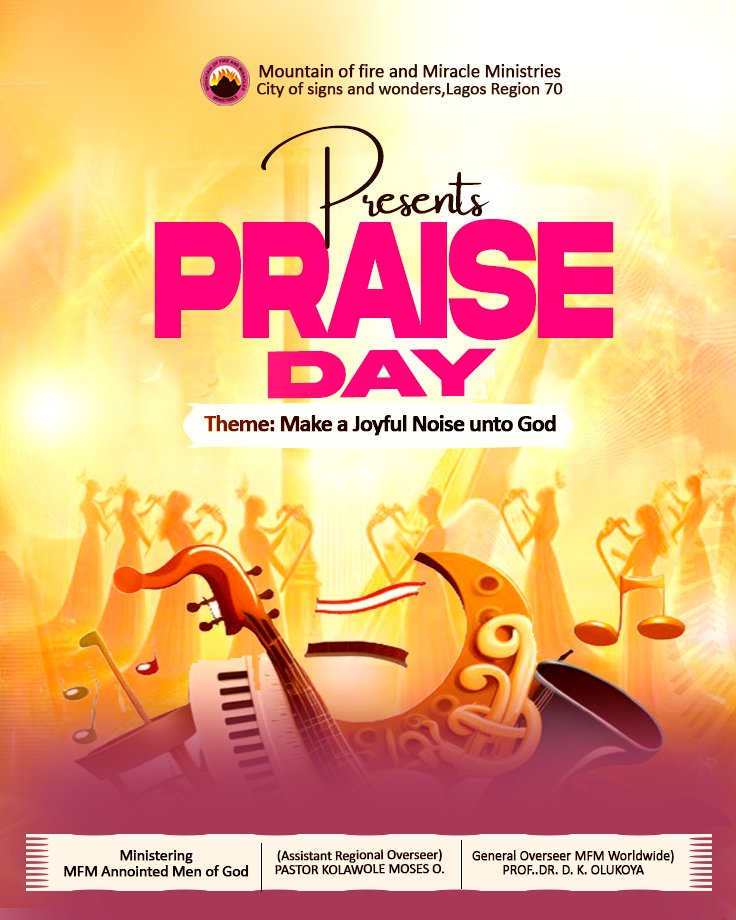 bethlanglobal's tweet photo. Day 4 of my 21-Day Design Challenge - Praise Day Concept 🤗🔥
Today’s concept is a vibrant Praise Day church flyer , inspired by joy, music, and worship.
#Designchallenge
#Designgraphics
#Churchflyer
#Bethlanglobal
#Day4 https://t.co/md5XWETiKe