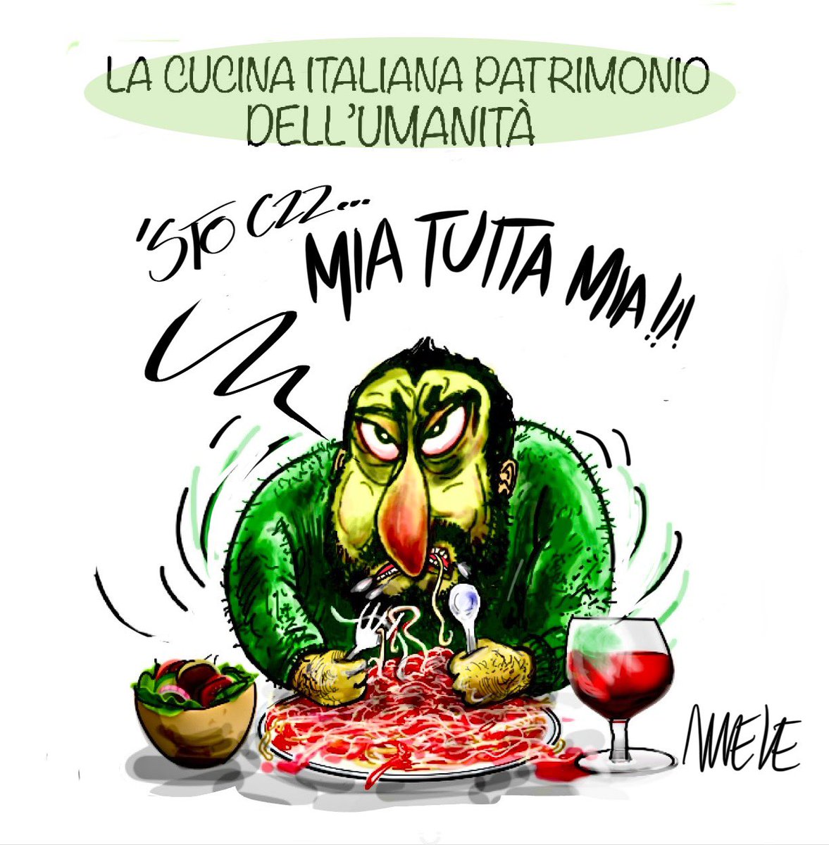 #semprechenerestiunpò #coso #semagna #Salvini #buonappetito #cucinaitaliana #facciamorete #FacciamoRete